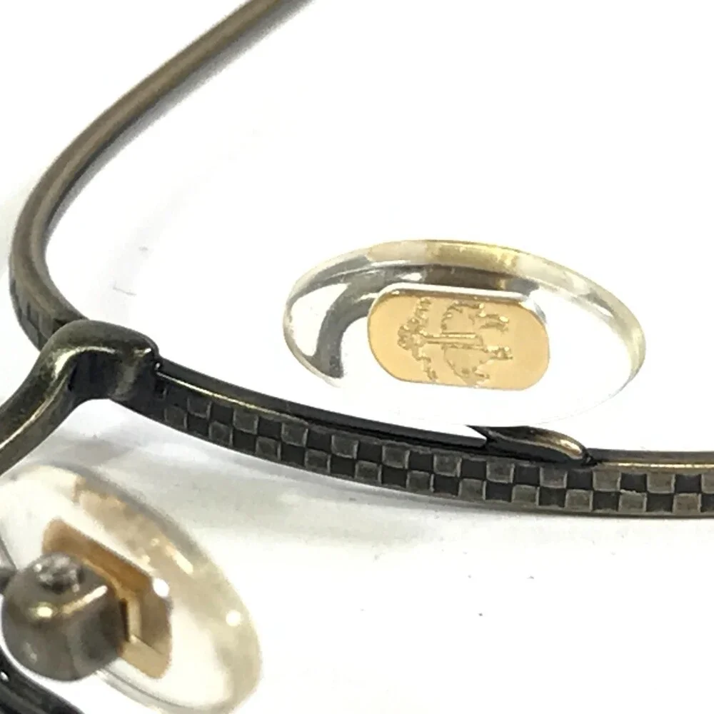Brooks Brothers Eyeglasses Frames BB1102 1020 Antique Bronze Wire Rim 56-20-145